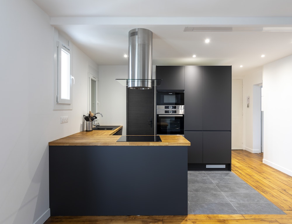 photo Rénovation complète d'un appartement de 55 m² Adipah