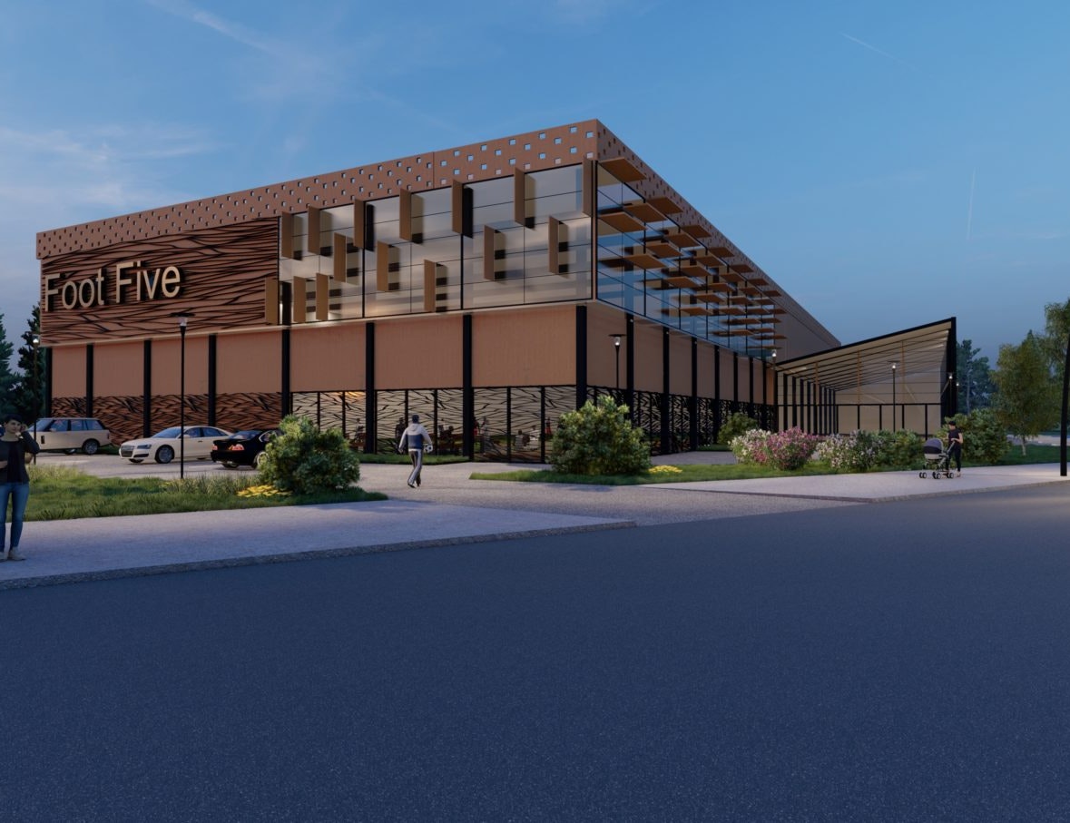 photo Création d'un complexe sportif à Goussainville Agence HYFA