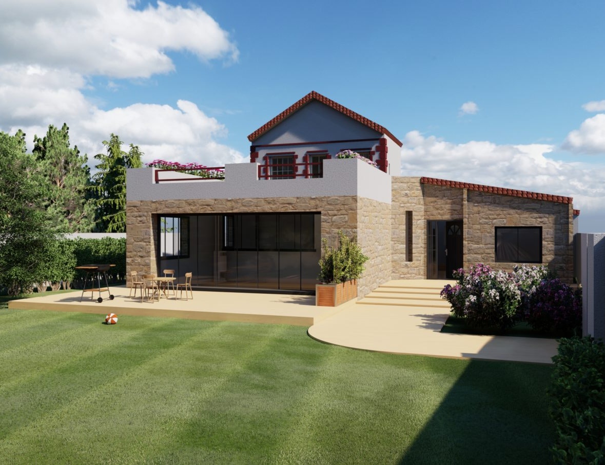photo Extension et réhabilitation d'une maison individuelle Agence HYFA