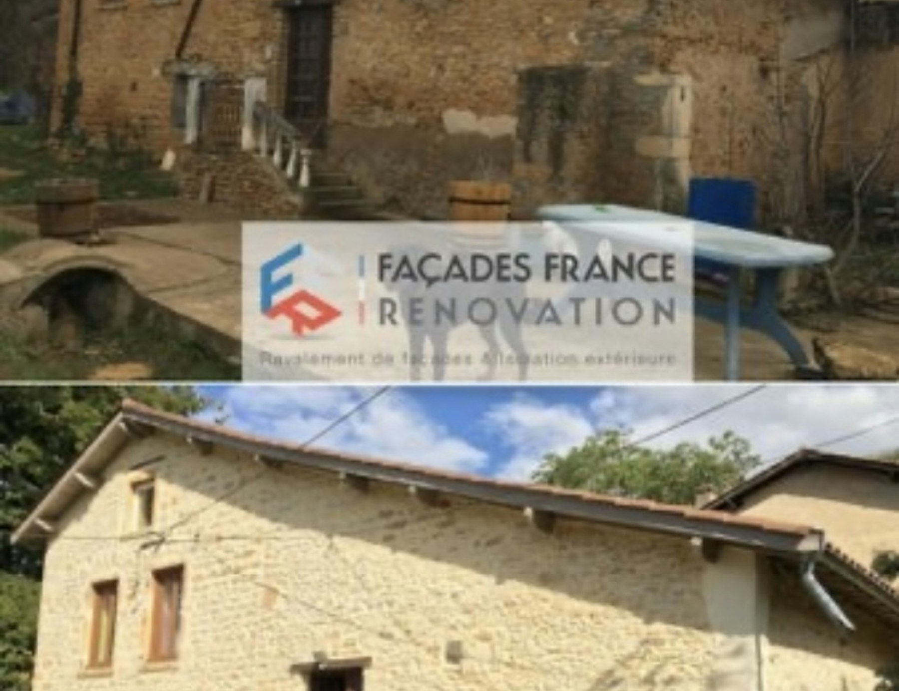 photo Rénovation façade maison Facades France Renovation 01