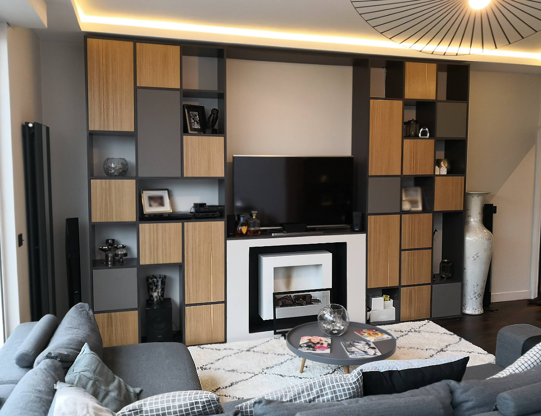 photo Exemple de mobilier sur mesure Hadrien Leroy - Architecte hemea