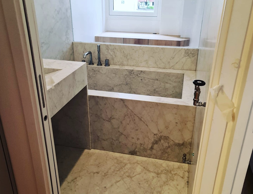 photo Création d'une salle de bain HARC