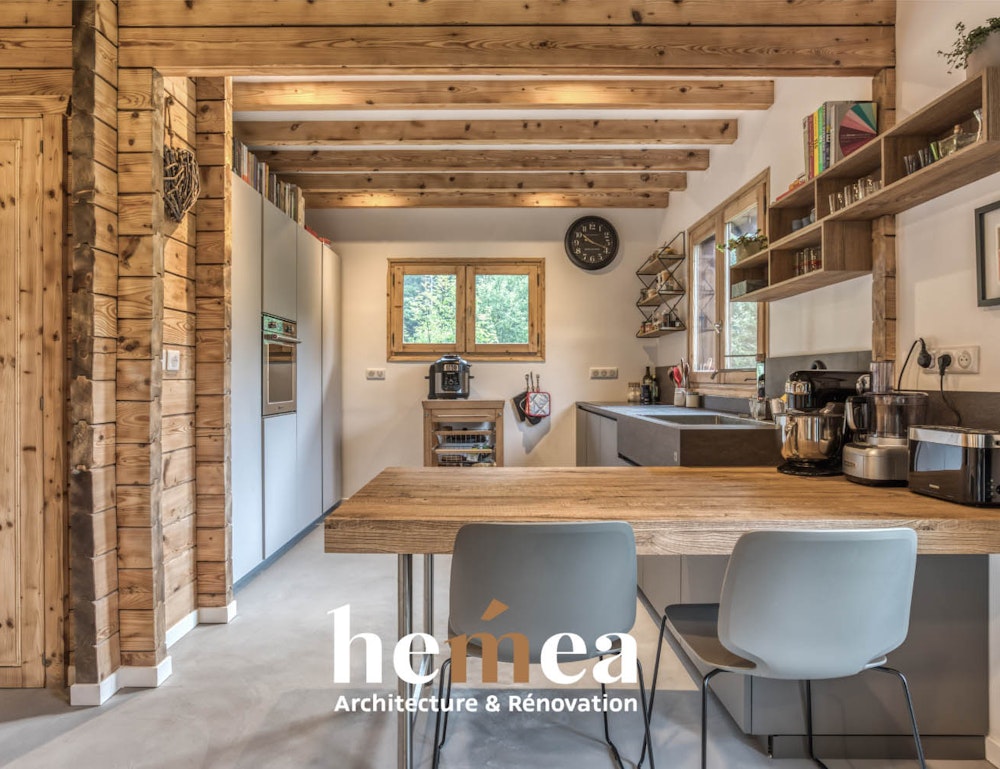 photo Un chalet en Haute-Savoie Le Dain Concept Rénovation