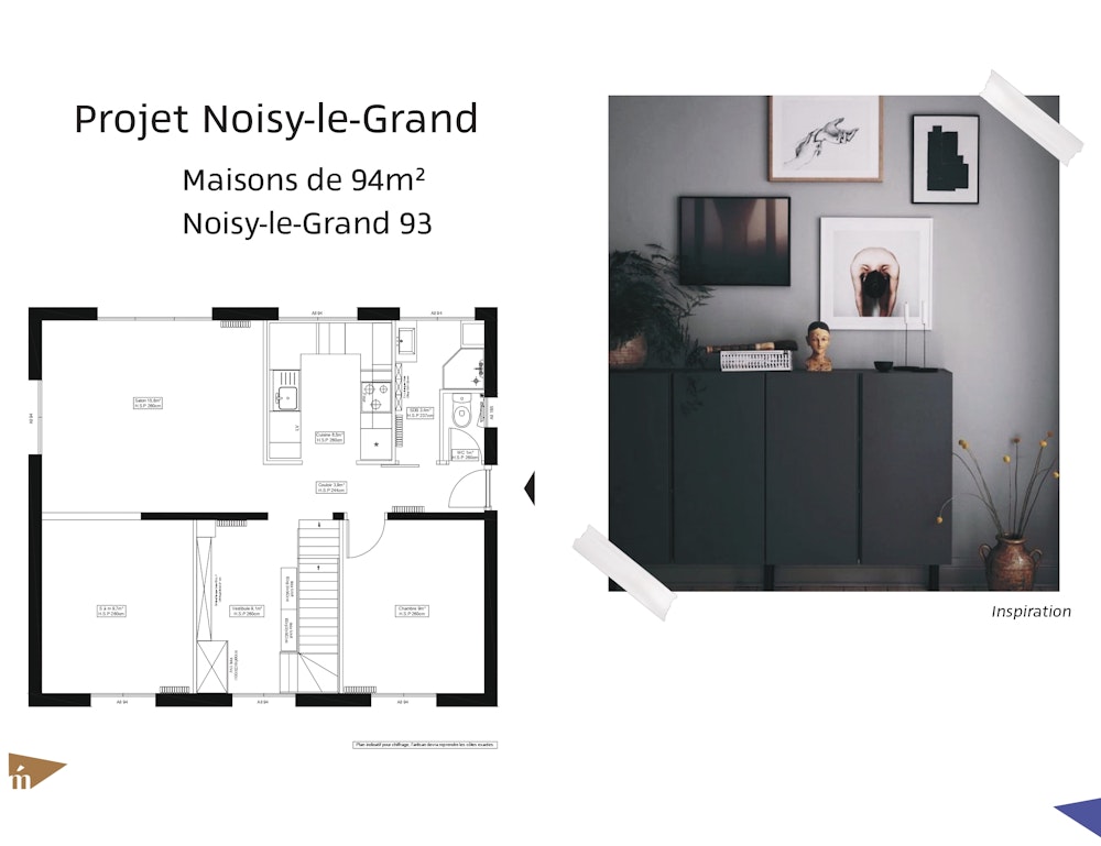 photo Projet Noisy-le-Grand - 94m² Léa Mast - Architecte d'intérieur hemea