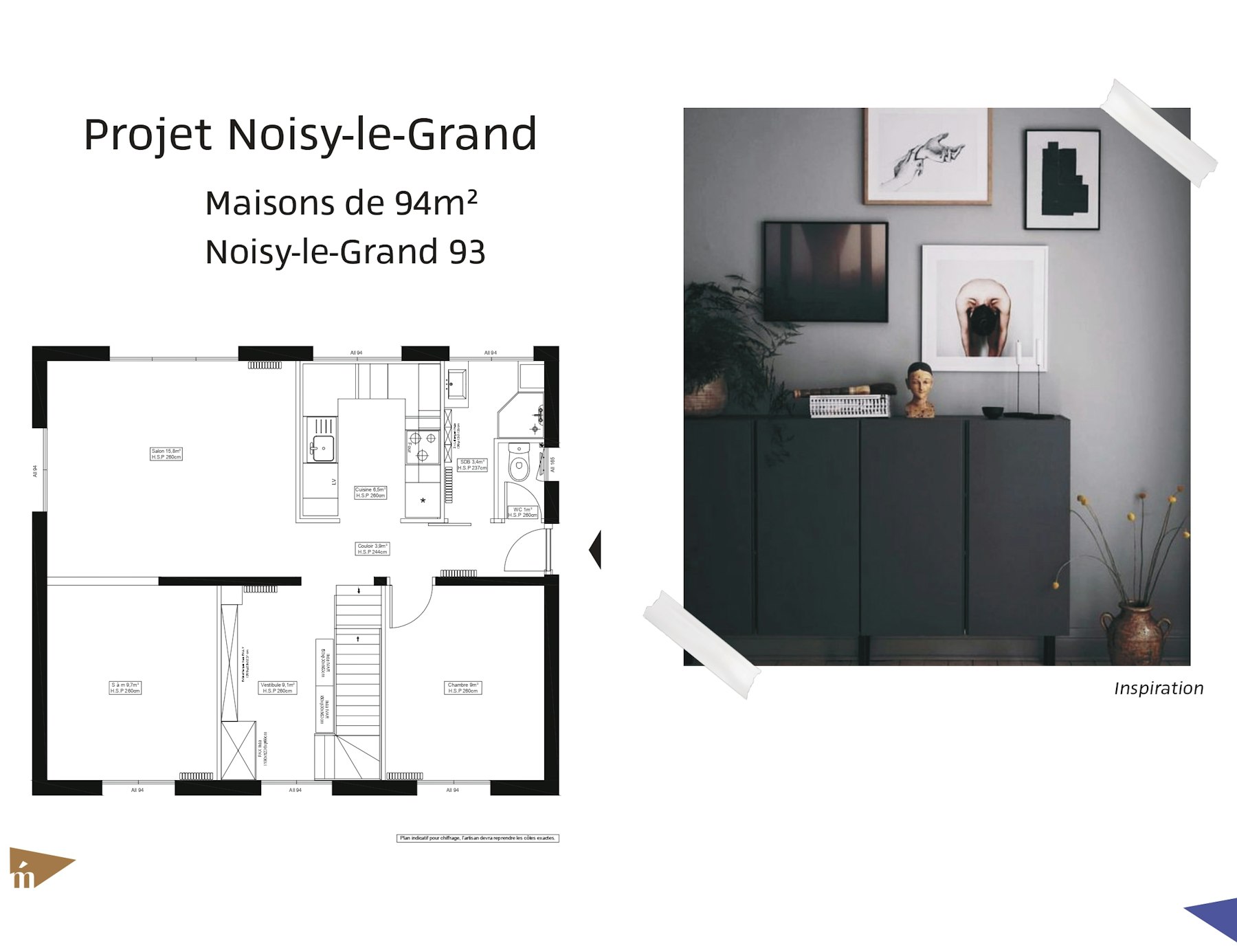 photo Projet Noisy-le-Grand - 94m² Léa Mast - Architecte hemea