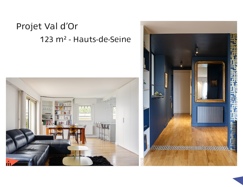 photo Projet Val d'Or - 123m² - Hauts-de-Seine Léa Mast - Architecte d'intérieur hemea