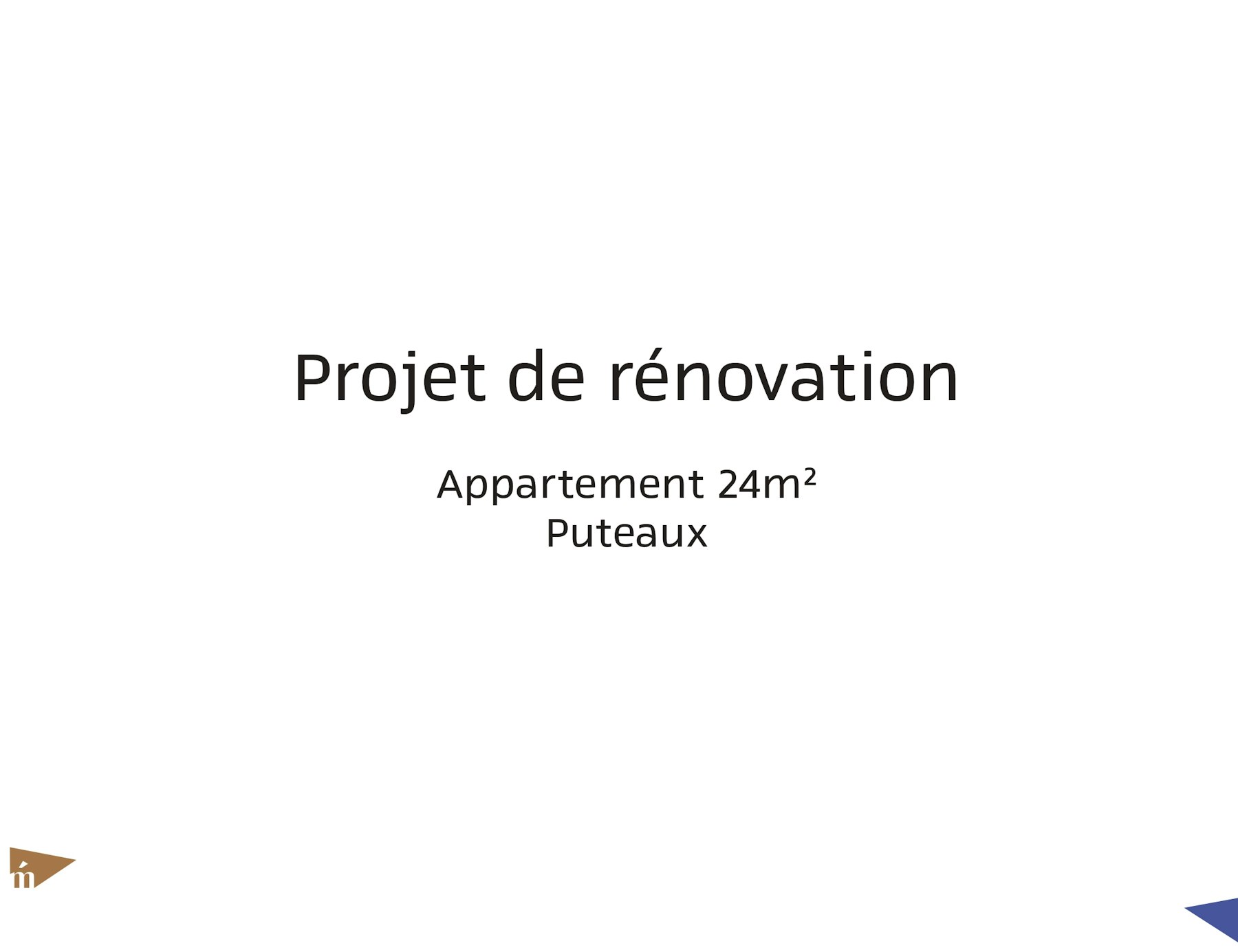 photo Projet rue Voltaire - 24 m² - Puteaux Léa Mast - Architecte hemea
