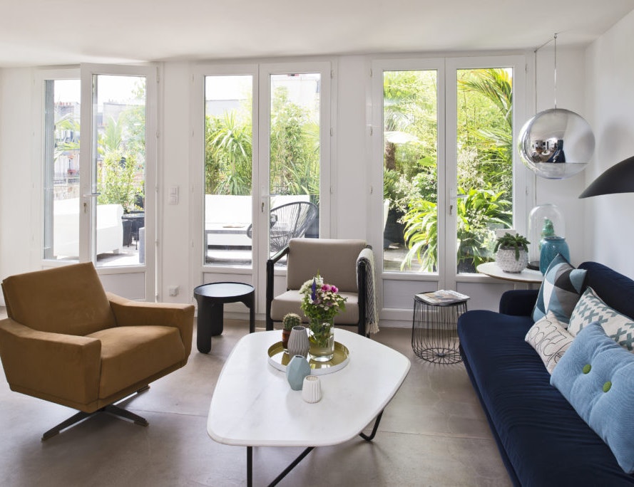 photo Rénovation d'un appartement-terrassede 150m2 à Montmartre Logarchitecture
