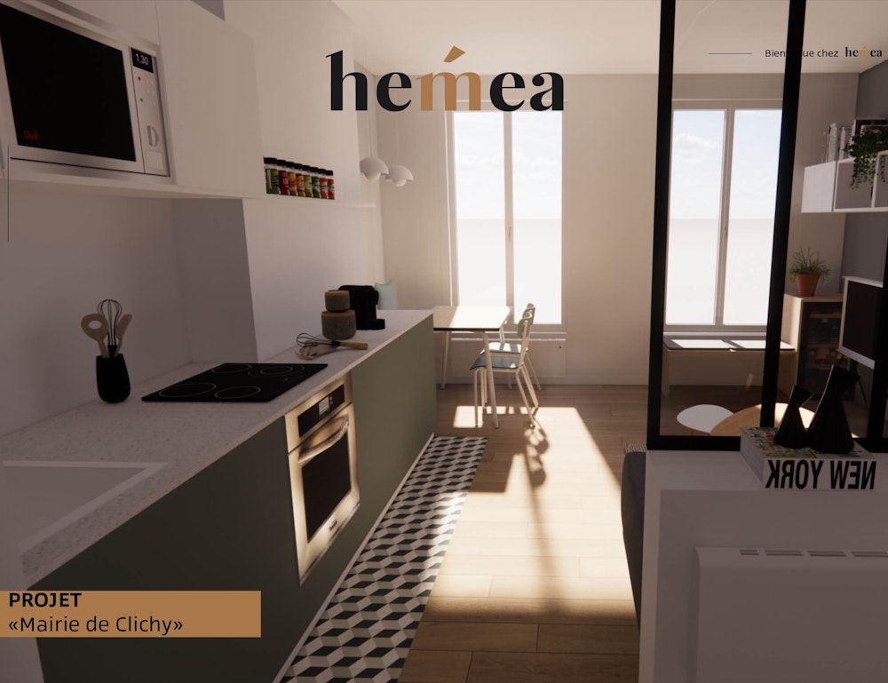 photo Mairie de Clichy Manon Le Gall - Architecte hemea