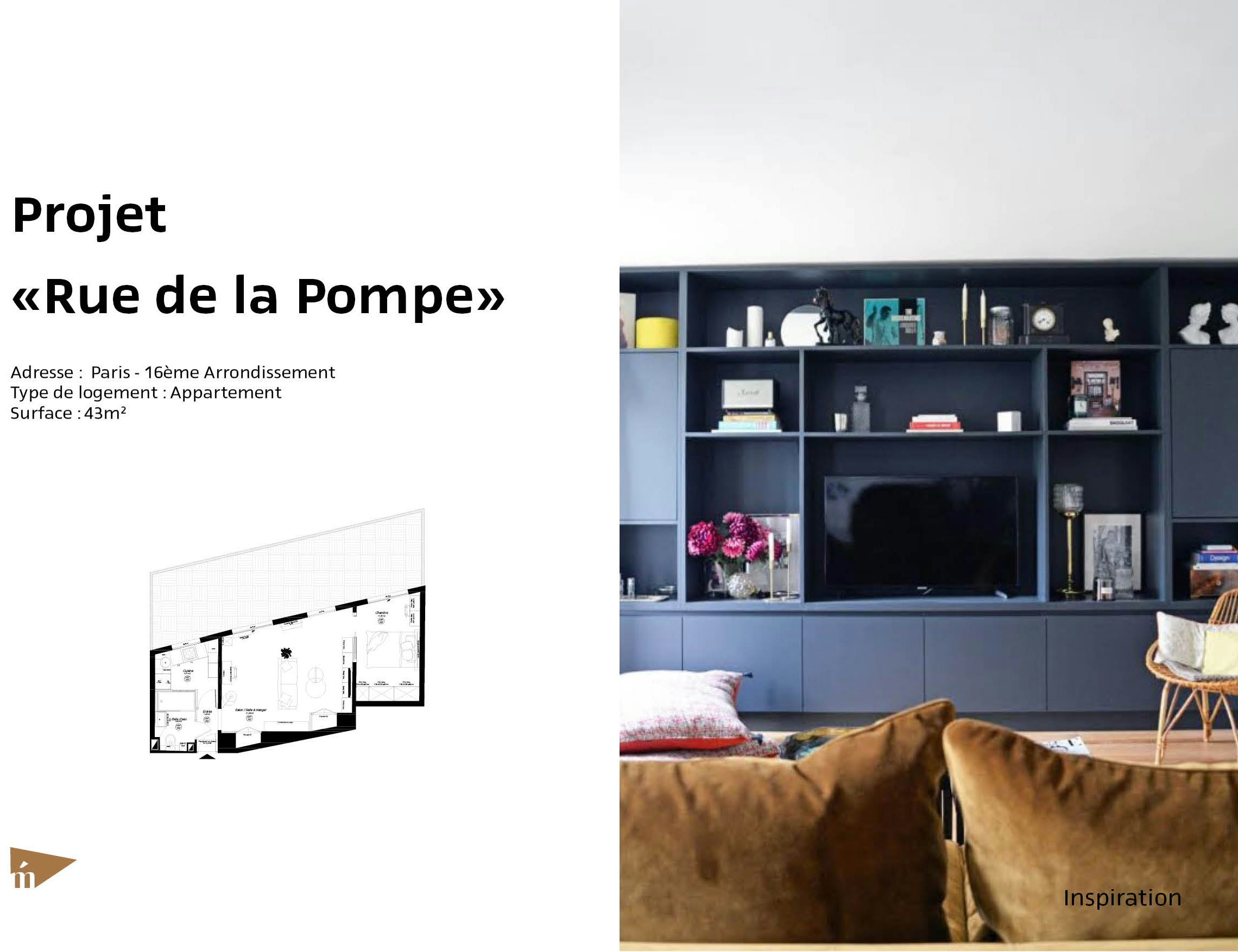 photo Rue de la Pompe Manon Le Gall - Architecte hemea