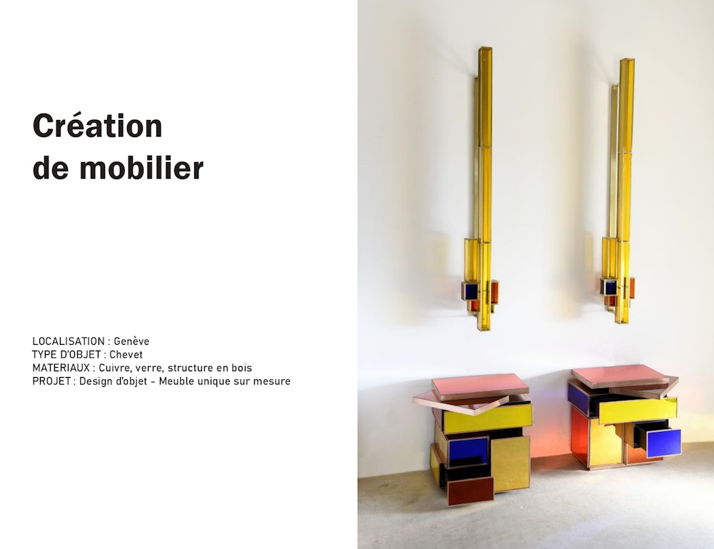 photo Création de meuble  Manon Le Gall - Architecte hemea
