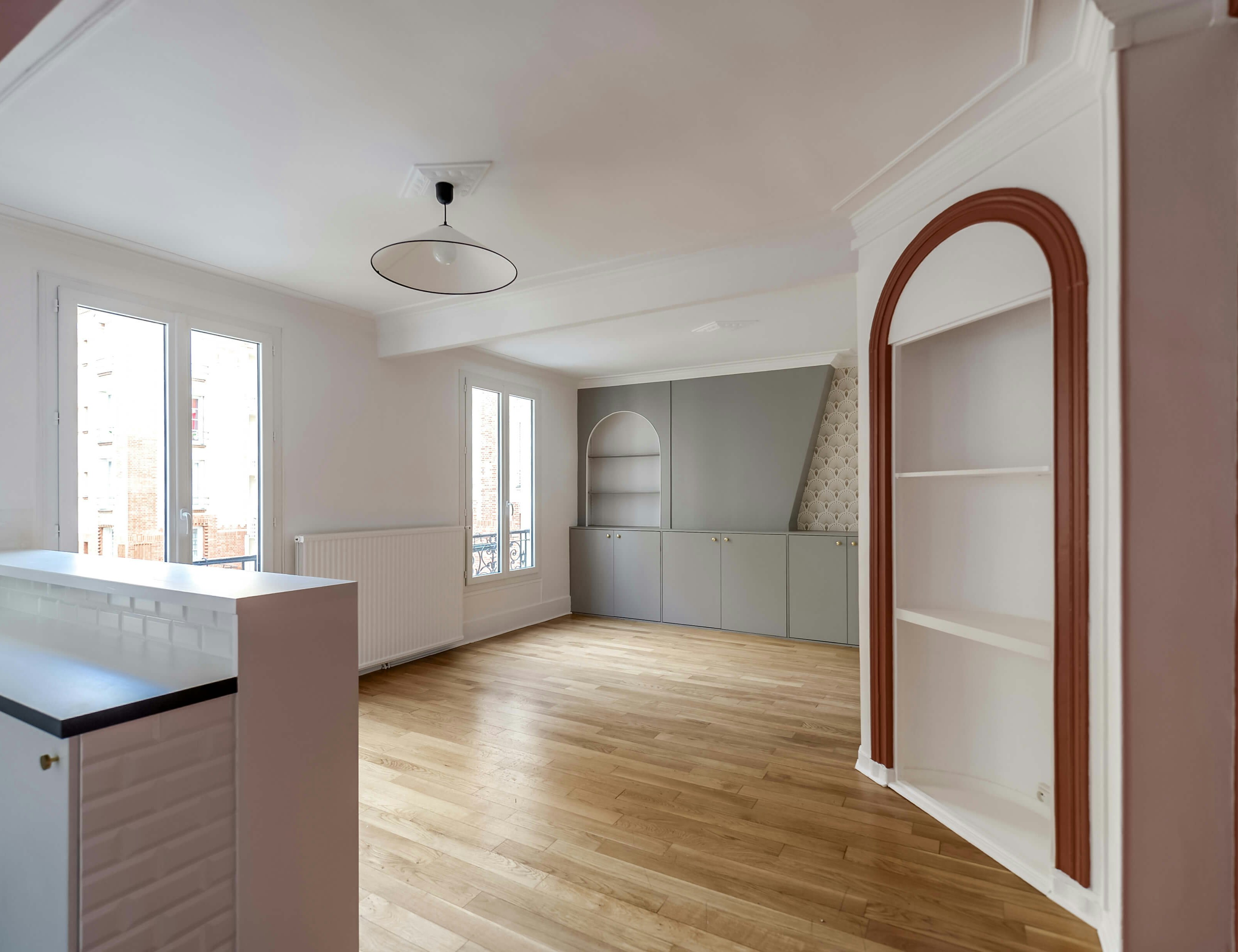 photo Rénovation complète d'un appartement de 45m2 Studio Ginko