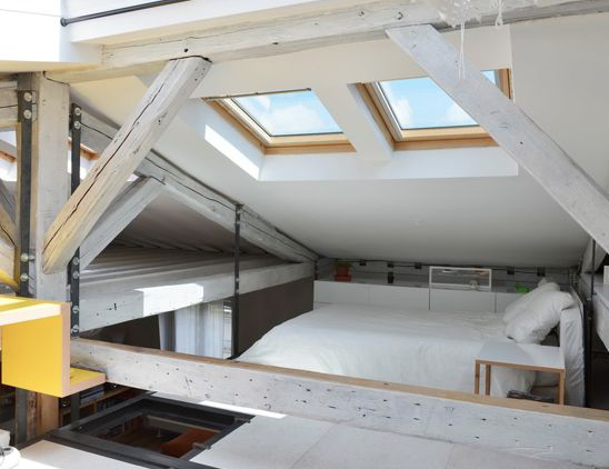 photo Rénovation d'un appartement sous les toits Nec+ Architectes