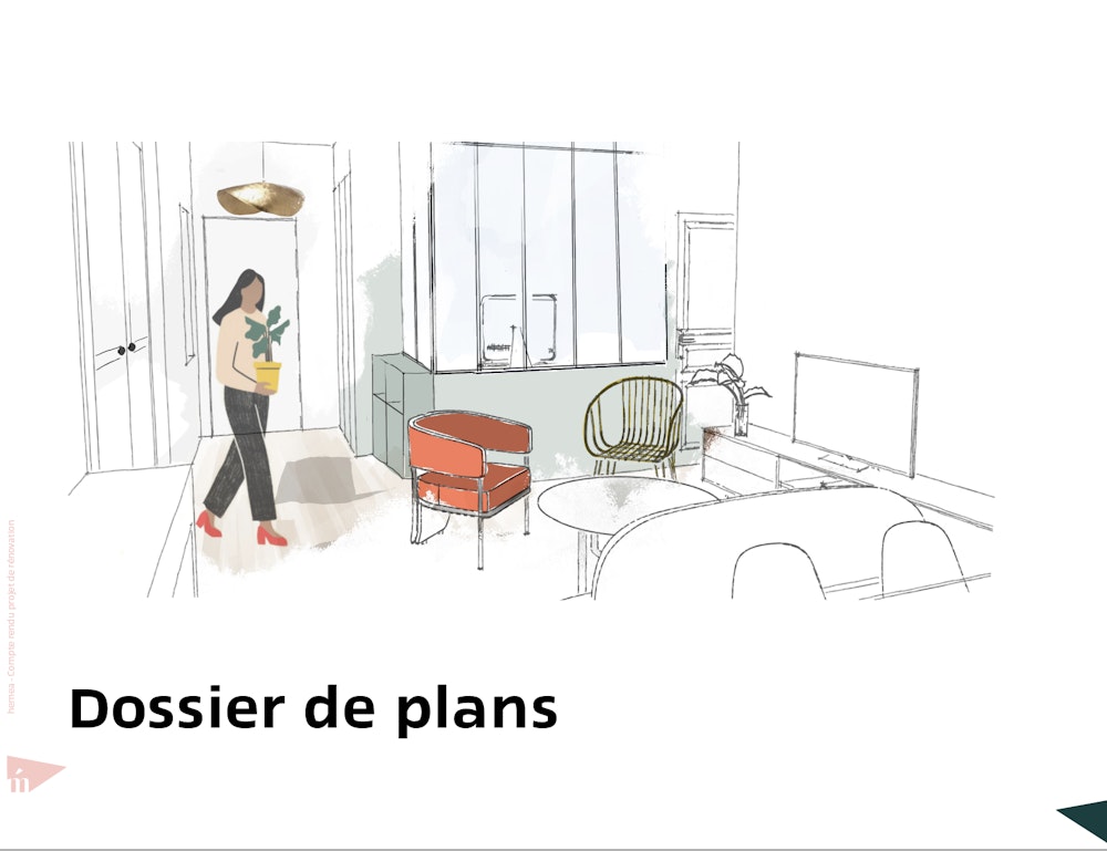 photo Conception et aménagement I appartement Villeurbanne Nicolas KINSKI, Architecte d'intérieur hemea