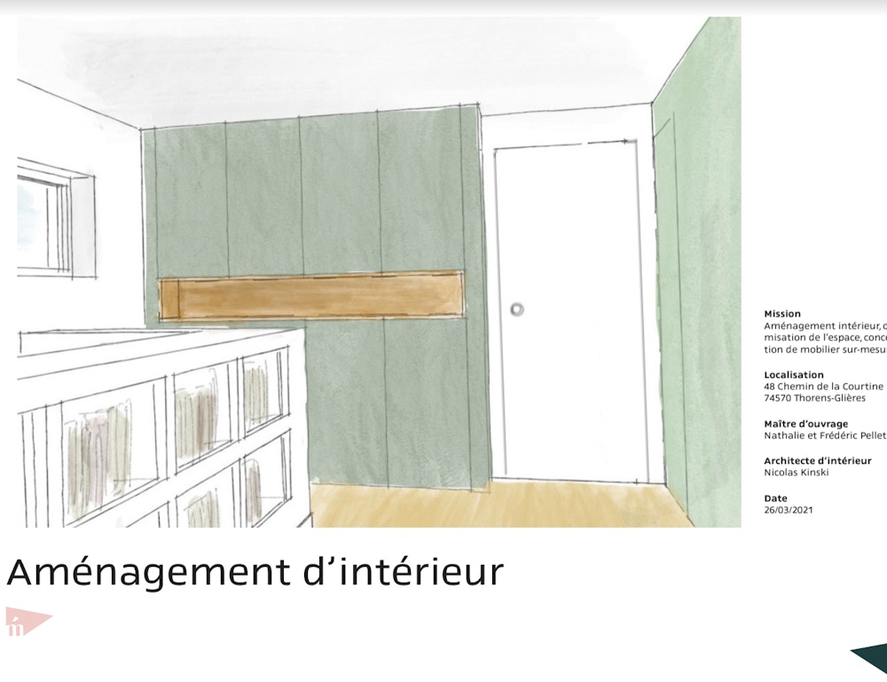 photo Aménagement et mobilier sur-mesure I 74 Nicolas KINSKI, Architecte d'intérieur hemea