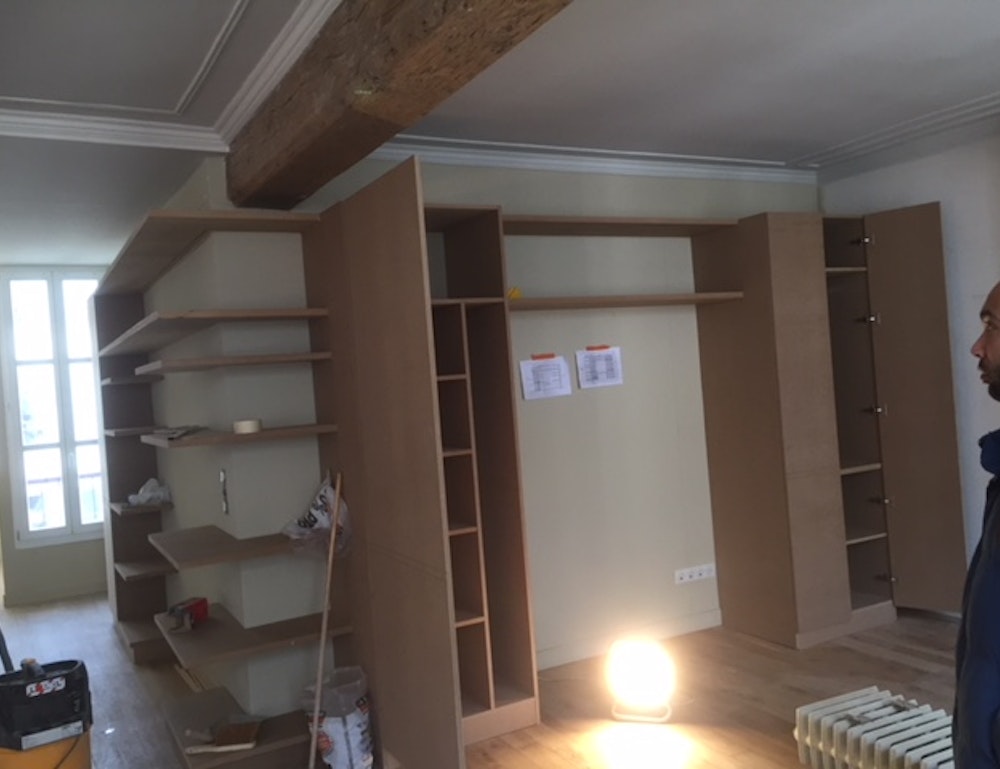 photo Fabrication et pose de meubles sur-mesure SMS BAT
