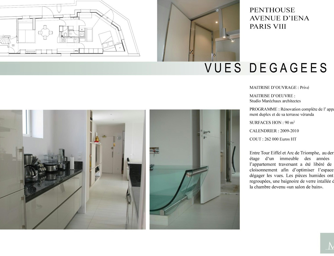 photo Rénovation appartement 90m2 Studio Marechaux