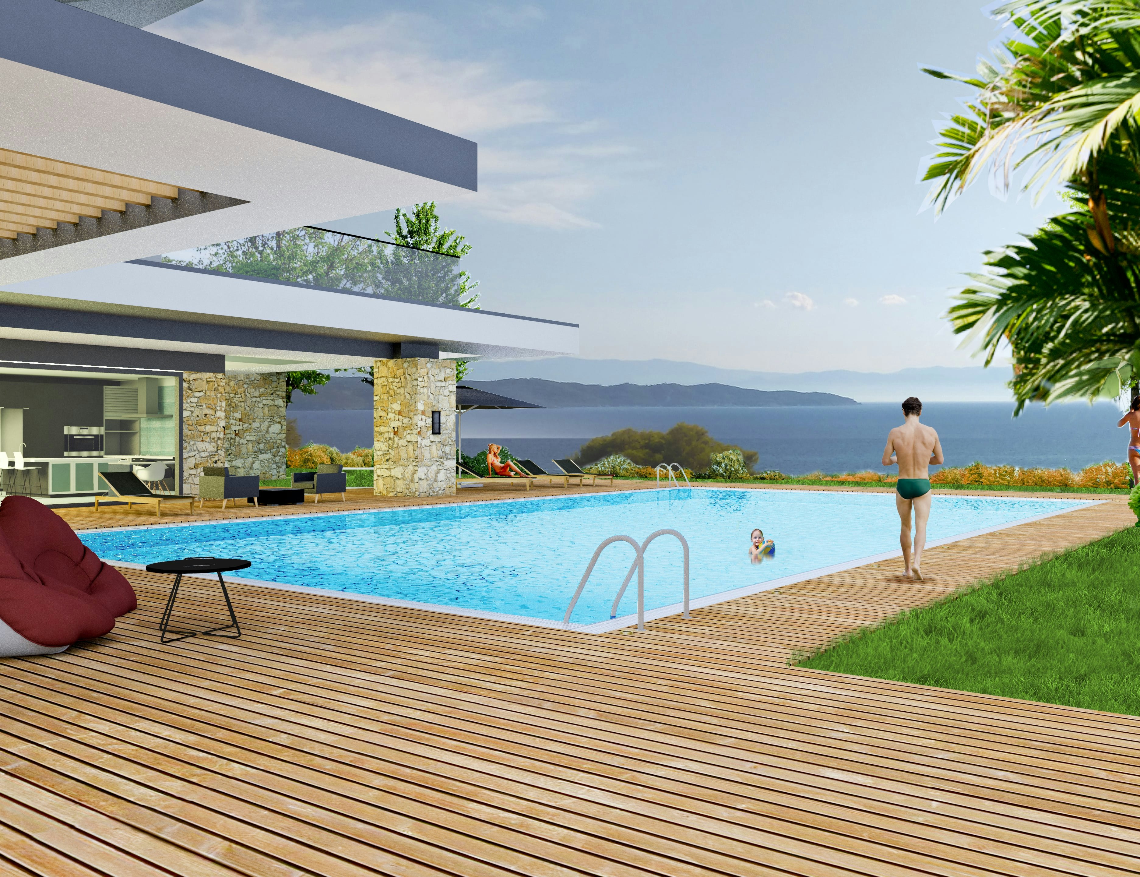 photo Piscine & Bois Telia Architecture