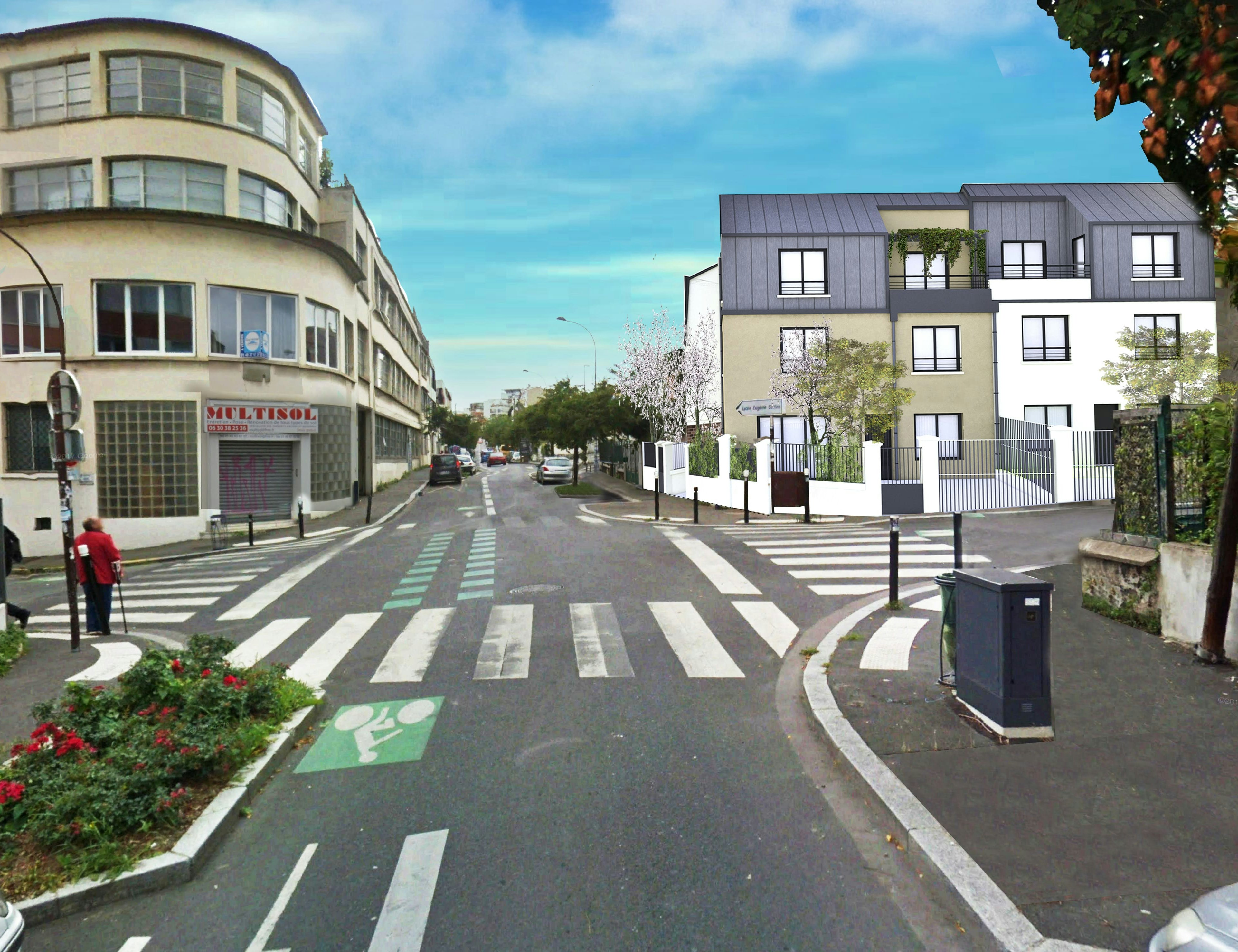 photo Projections de deux charmantes maisons à Montreuil Telia Architecture